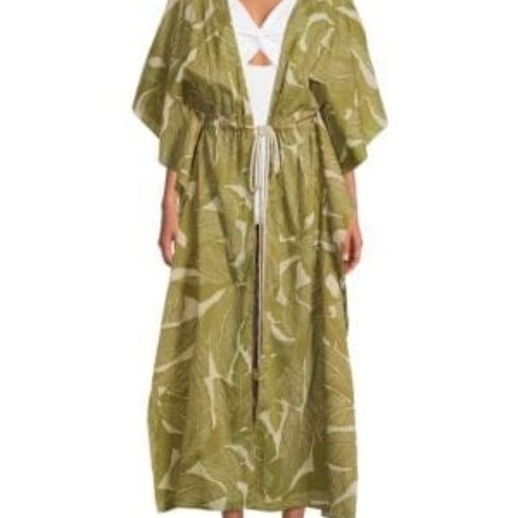 True Destinations Other - Cotton Caftan Coverup